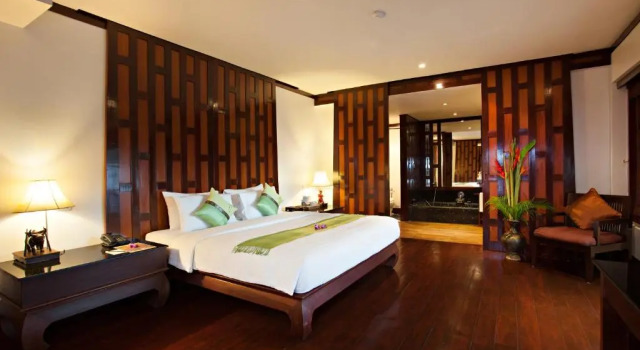 Двухместный номер Deluxe с видом на бассейн Baan Yin Dee Boutique Resort Phuket - SHA Plus