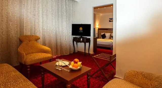 Balkonlu Lüks çift kişilik oda Hôtel Taghit Saoura
