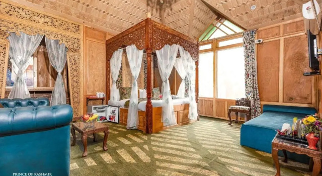Люкс Deluxe Prince of Kashmir Luxury Houseboat
