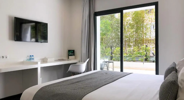 Номер Standard с балконом и с красивым видом из окна Boutique Hotel Gauthier Restaurant Terrasse