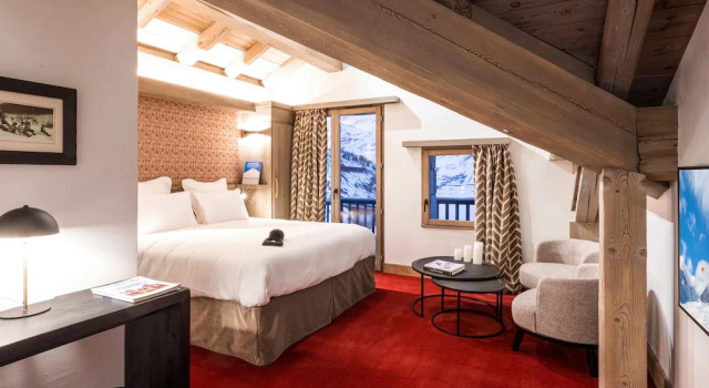 Номер Superior Hôtel LAigle du Montana by Les Etincelles