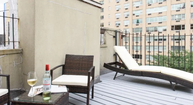 Апартаменты 1597-phn PH Duplex -private Outdoor Deck W D