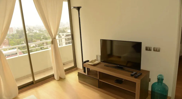 Апартаменты c 1 комнатой с балконом Chilean Suites Providencia