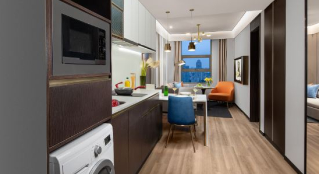 Люкс Executive c 1 комнатой Citadines Lujiazui Shanghai Hotel