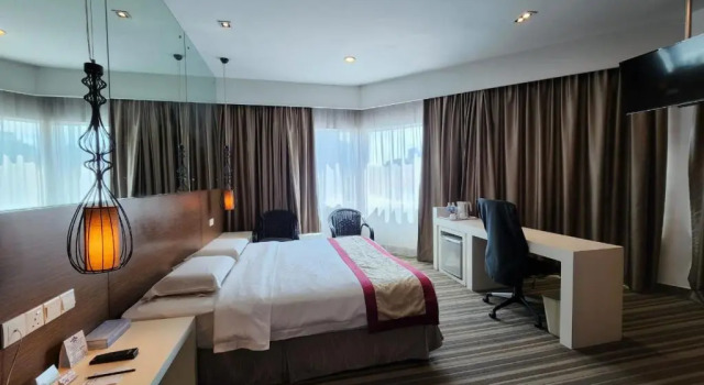 Двухместный номер Deluxe Hotel Capital Kota Kinabalu