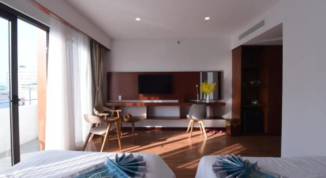 Двухместный номер Deluxe MENTO HOTEL QUY NHƠN