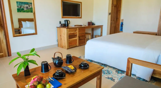 Двухместный номер Deluxe с балконом и с видом на сад Camia Resort & Spa
