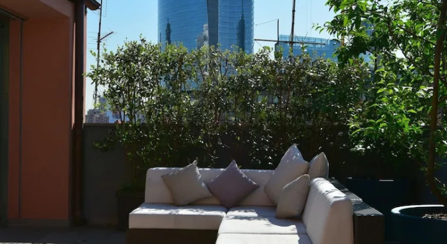 Номер Standard Пентхаус с 2 комнатами с видом на город Milan Design Suites