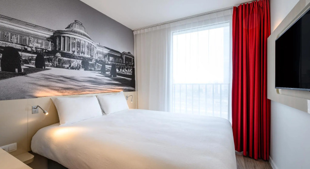 Двухместный номер B&B HOTEL Brussels Centre Gare du Midi