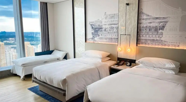 Номер Premier Wuhan Marriott Hotel Wuchang