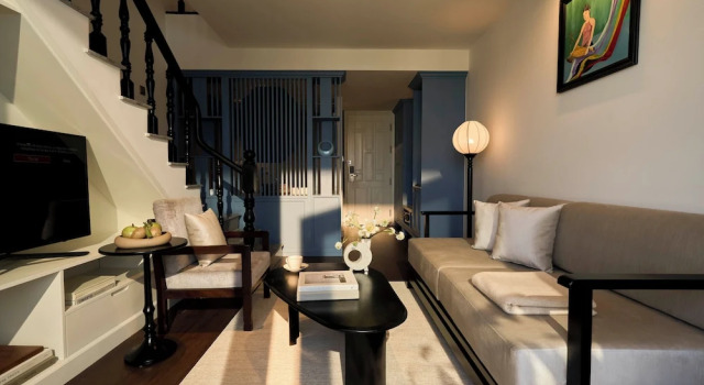 Двухместный номер Standard Дуплекс с балконом и с видом на город Grand Signature Resort Hoi An by M Village, a brand of Modern Village Lifestyle