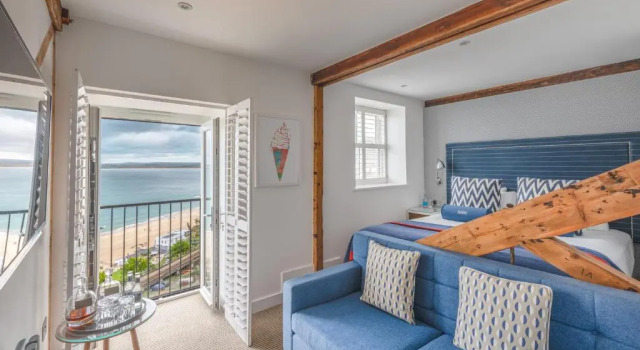 Семейный номер Deluxe Harbour Hotel & Spa St Ives