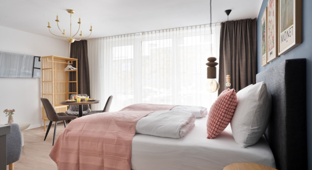 Двухместная студия Deluxe Premium Apartments I home2share