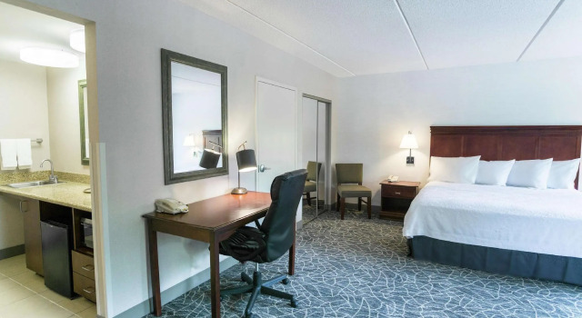 Двухместная студия Hampton Inn & Suites Berkshires-Lenox