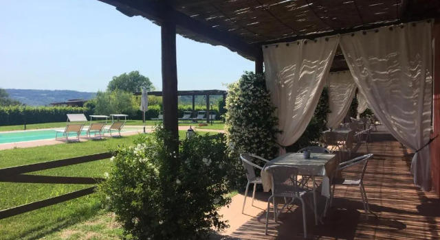 Appartamento 2 camere con vista sulla piscina Podere Calledro