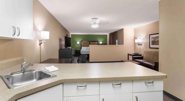 Двухместный люкс c 1 комнатой Extended Stay America Suites - Salt Lake City - West Valley Center