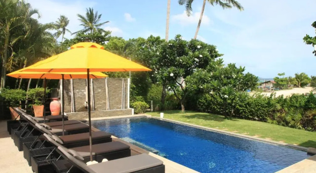 Вилла с 3 комнатами рядом с пляжем Samui Boat Lagoon