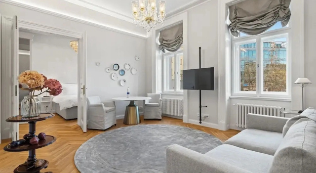 Suite doble De lujo con vista a la ciudad Vodickova Luxury Suites