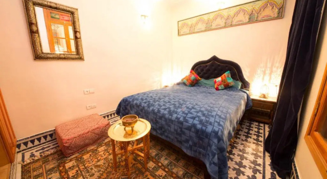 Camera Deluxe Riad Scalia Traditional Guesthouse Fes Morocco