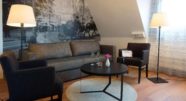 Двухместный номер Standard с красивым видом из окна Scandic Sundsvall City