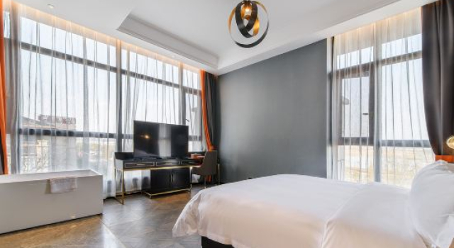 Люкс Deluxe Vicwell Xiangjiang Hotel Suining Wetland Park