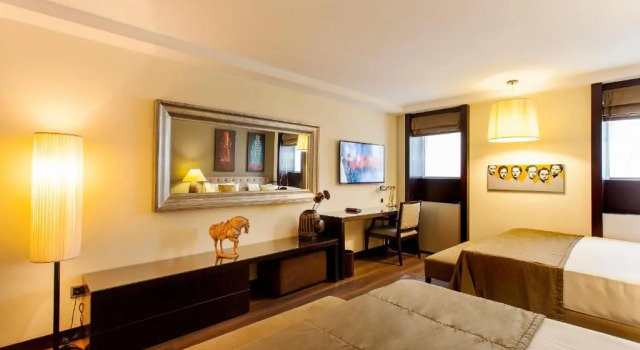 Четырёхместный номер Цокольный этаж Quentin Design Hotel Berlin
