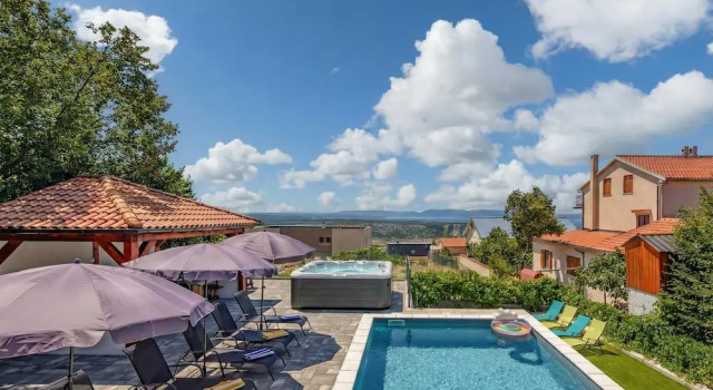 Коттедж Villa Natali With Pool And Sea View