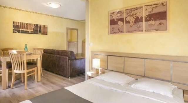 Четырёхместные апартаменты с балконом Résidence MMV Les terrasses dIsola