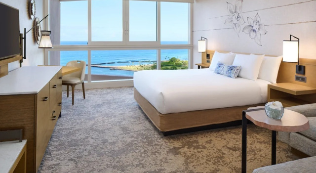 Двухместный номер oceanfront Prince Waikiki