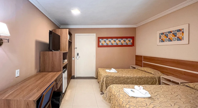 Трёхместный номер Standard с балконом Suíça Iguaçu Hotel & Resort