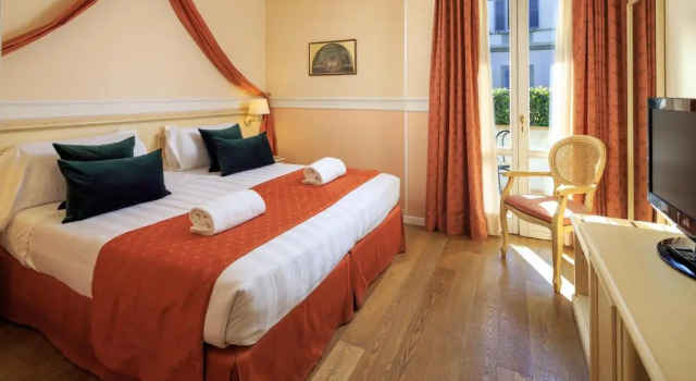 Standard- dobbelt værelse Hotel Villa Carlotta