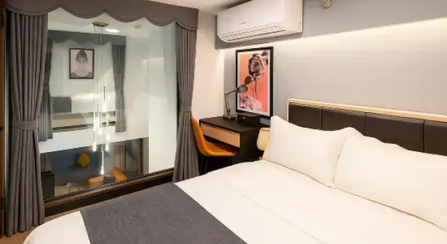 Люкс Дуплекс с 2 комнатами Davis loft international apartment (Shenzhen North Station Store)