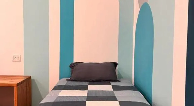 Standard- dobbelt værelse med udsigt Pappi Chulo Hostel