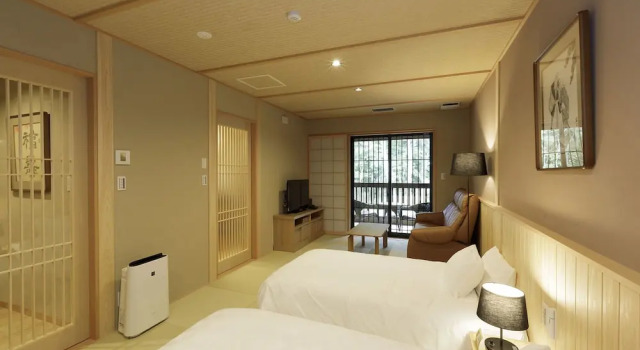 Двухместный номер Standard с балконом Hotel Shiki no Yakata Nasu