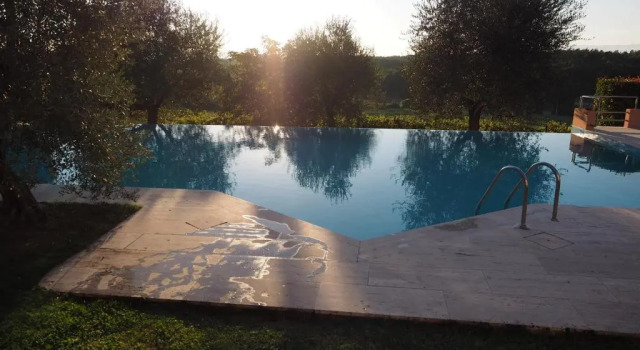 Апартаменты с видом на бассейн Agriturismo le Due Querce