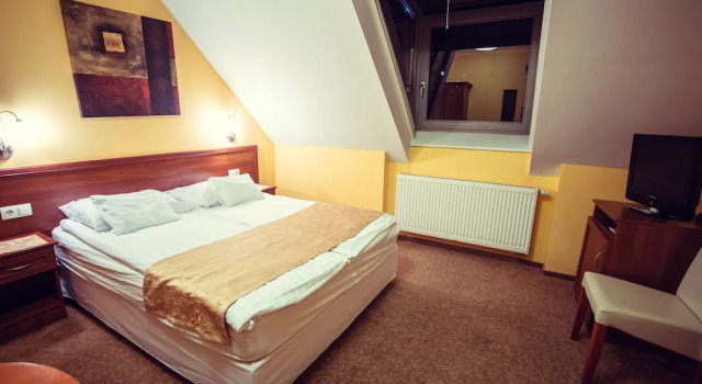Двухместный номер Standard с балконом Hotel Viktória