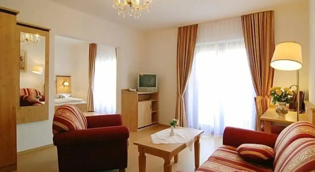 Двухместный номер Standard с балконом Hotel Garni Am Kureck