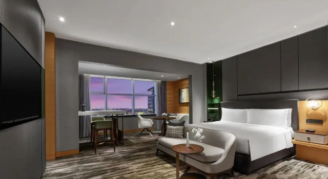 Двухместный люкс Executive Hilton Shanghai Hongqiao