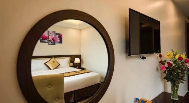 Двухместный номер Deluxe с балконом Sapa Wings Hotel