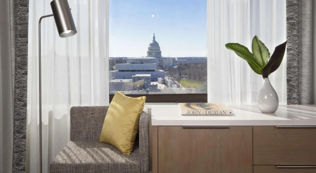 Двухместный номер Capitol View Deluxe Hilton Washington DC Capitol Hill