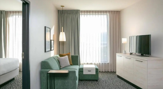 Люкс c 1 комнатой TownePlace Suites Nashville Downtown/Capitol District