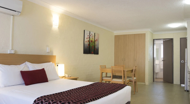 Don Pancho Beach Resort, Buchen Sie Aparthotel Bargara Fraser Coast