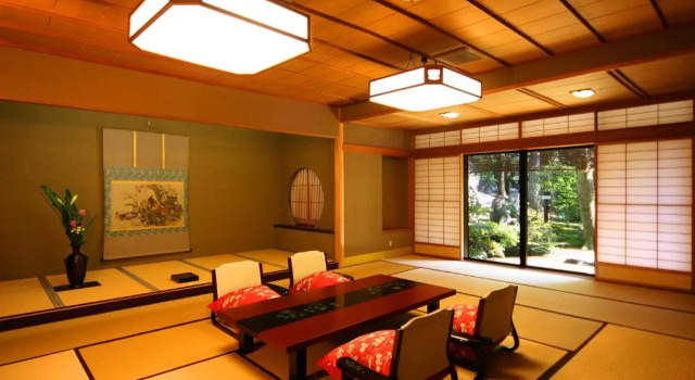 Люкс с видом на сад Awazuonsen Kitahachi