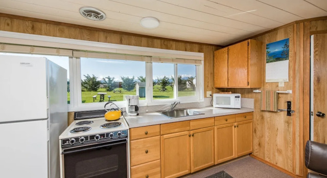 Люкс Deluxe с видом на залив Dungeness Bay Cottages