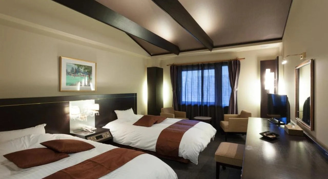 Yubara Onsen Mori no Hotel Rochefort, 예약 호텔 Misasa 돗토리 시