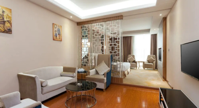 Люкс Deluxe c 1 комнатой с видом на город Yu Zhu Wan Hotel