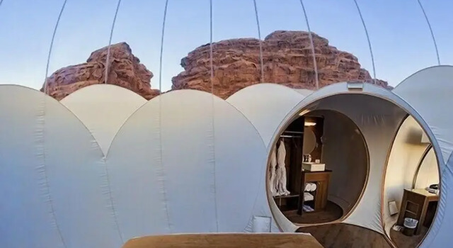 Люкс Wadi Rum Bubble Luxotel - Campsite