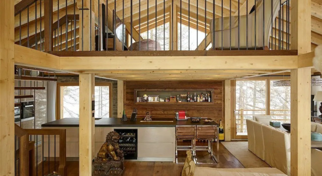 Двухместный номер Standard с балконом Chalet Annapurna Winter Suite