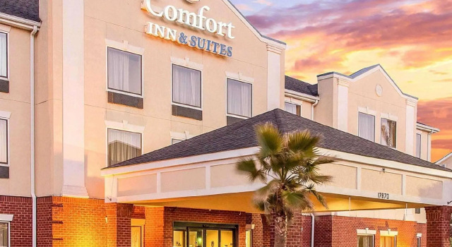 Кровать в общем номере Comfort Inn & Suites Statesboro - University Area