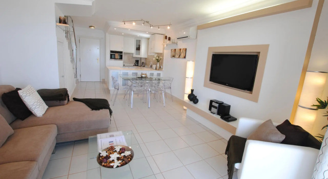 Beautiful frontline duplex apartment - Doña Lola - Mijas Costa - CS199